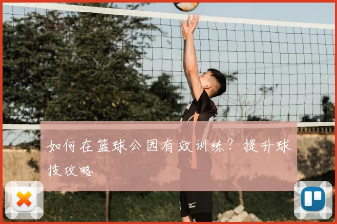 如何在篮球公园有效训练?提升球技攻略